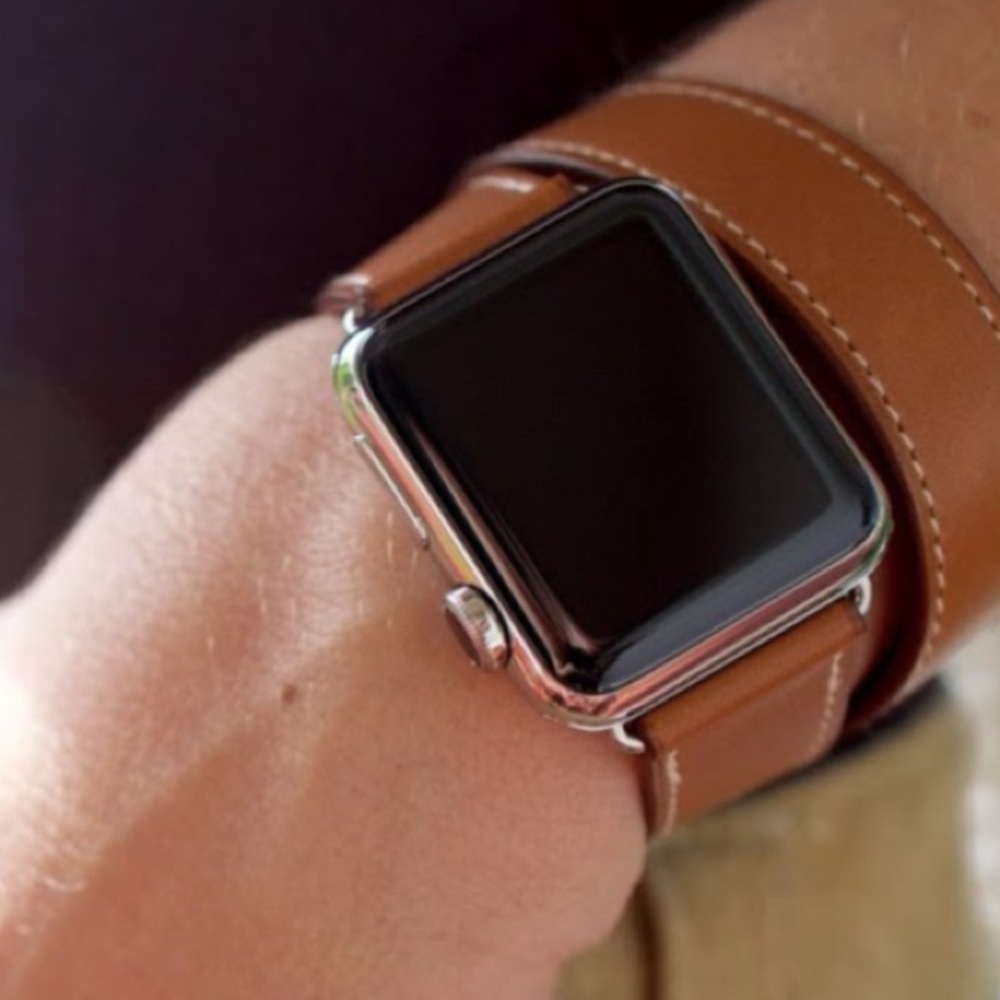 Hermes Tour Vachatta strap for Apple watch